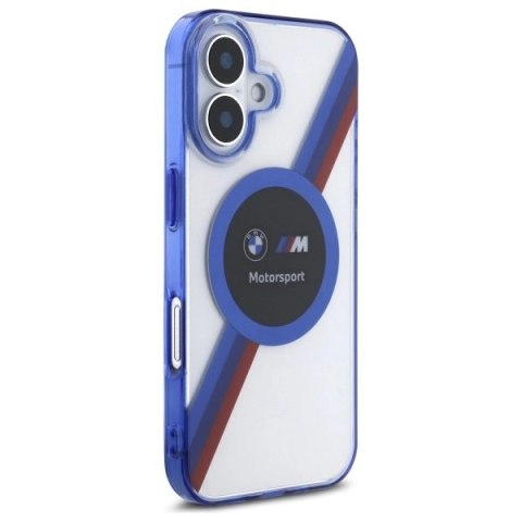 Etui BMW BMHMP16S23HTPUT Apple iPhone 16 hardcase Motorsport IML Circle MagSafe przezroczysty/transparent