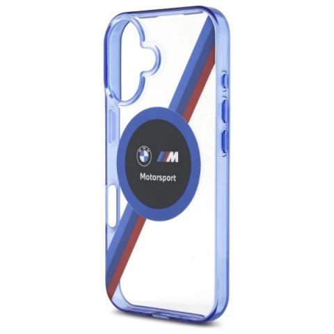 Etui BMW BMHMP16S23HTPUT Apple iPhone 16 hardcase Motorsport IML Circle MagSafe przezroczysty/transparent