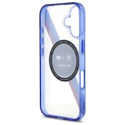 Etui BMW BMHMP16S23HTPUT Apple iPhone 16 hardcase Motorsport IML Circle MagSafe przezroczysty/transparent