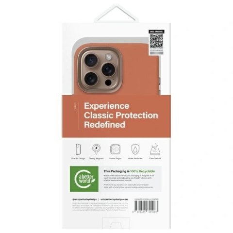 Etui UNIQ Lyden Apple iPhone 16 Pro Max MagClick Charging terracotta