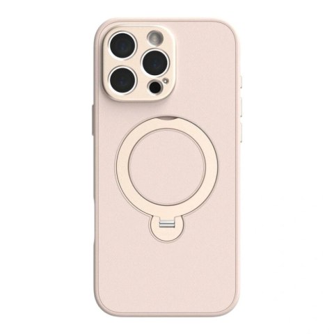 Etui Moshi Kameleon MagSafe Apple iPhone 16 Pro z funkcją podstawki (Shell Pink)