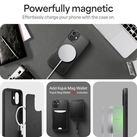 Etui Spigen Cyrill Kajuk Mag MagSafe Apple iPhone 16 Black