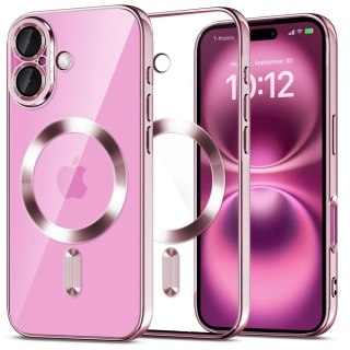 Etui Tech-Protect MagFlex MagSafe Apple iPhone 16 Shiny Rose