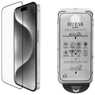 Szkło hartowane Guess GUTGP16XBOKGCIT Apple iPhone 16 Pro Max Screen Protector 2.5D Outline