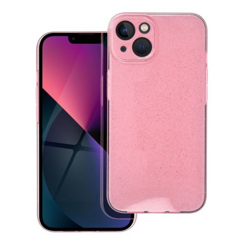Etui CLEAR CASE 2 mm BLINK do iPhone 13 różowy
