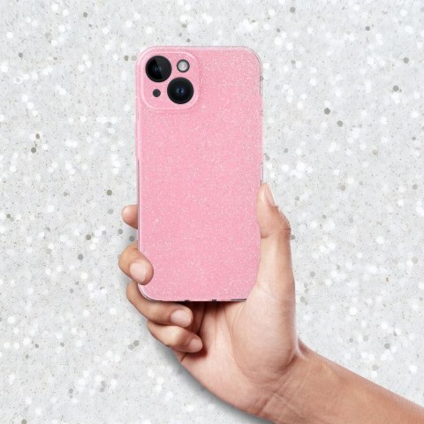 Etui CLEAR CASE 2 mm BLINK do iPhone 13 różowy