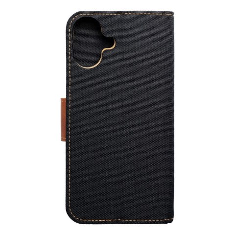 Etui CANVAS Book do iPhone 16 Plus czarny