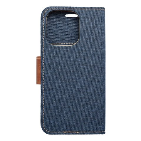 Etui CANVAS Book do iPhone 16 Pro granatowy
