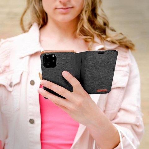 Etui CANVAS Book do iPhone 16 czarny