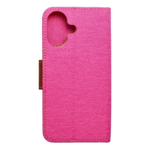 Etui CANVAS Book do iPhone 16 różowy