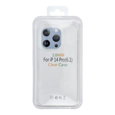 Etui CLEAR CASE 2 mm BOX do iPhone X / XS transparentny