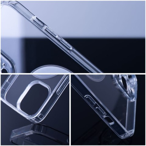 Etui CLEAR MAG COVER kompatybilny z MagSafe do iPhone 12 Mini transparentny