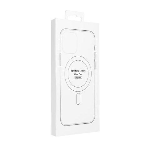 Etui CLEAR MAG COVER kompatybilny z MagSafe do iPhone 12 Mini transparentny