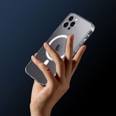 Futerał CLEAR MAG COVER kompatybilny z MagSafe do IPHONE 12 transparentny