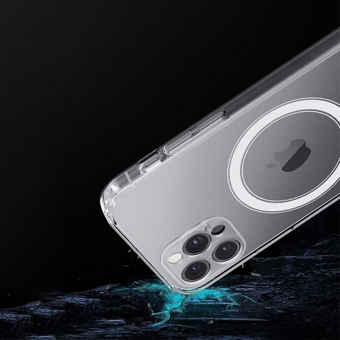 Futerał CLEAR MAG COVER kompatybilny z MagSafe do IPHONE 12 transparentny
