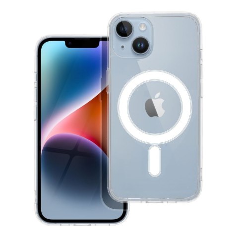 Etui CLEAR MAG COVER kompatybilny z MagSafe do iPhone 14 transparentny