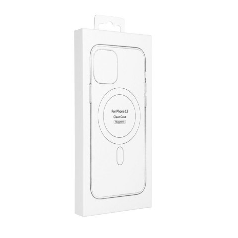 Etui CLEAR MAG COVER kompatybilny z MagSafe do iPhone 14 transparentny