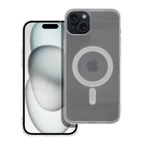 Etui CLEAR MAG COVER kompatybilny z MagSafe do iPhone 15 Plus transparentny