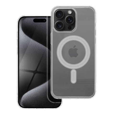 Etui CLEAR MAG COVER kompatybilny z MagSafe do iPhone 15 Pro Max transparentny