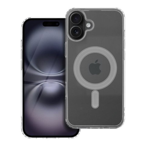 Etui CLEAR MAG COVER kompatybilny z MagSafe do iPhone 16 Plus transparentny