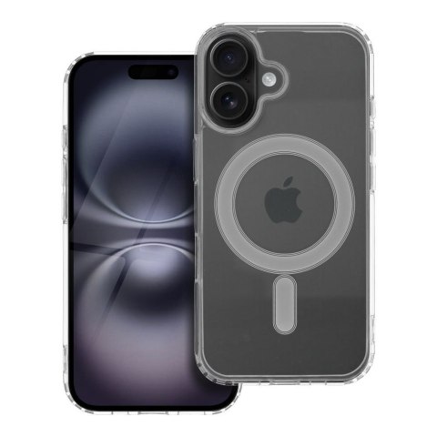 Etui CLEAR MAG COVER kompatybilny z MagSafe do iPhone 16 transparentny