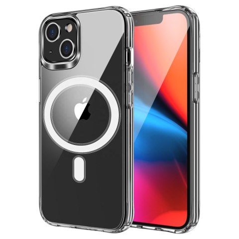 Etui CLEAR MAG COVER kompatybilny z MagSafe do iPhone 16 transparentny