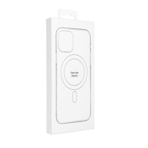 Etui CLEAR MAG COVER kompatybilny z MagSafe do iPhone 16 transparentny