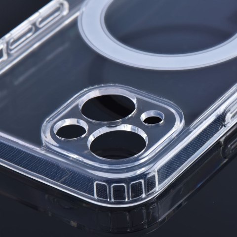 Etui CLEAR MAG COVER kompatybilny z MagSafe do iPhone 16 transparentny
