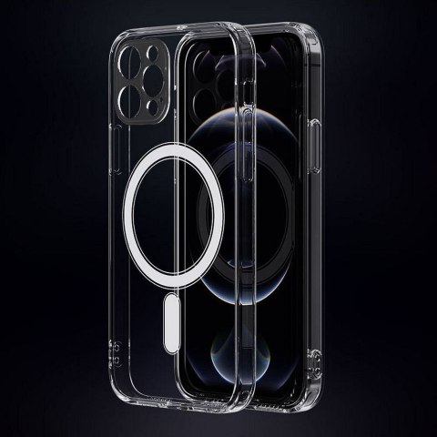 Etui CLEAR MAG COVER kompatybilny z MagSafe do iPhone 16 transparentny