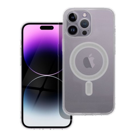 Etui CLEAR MAG COVER z ochroną aparatu kompatybilny z MagSafe do iPhone 14 Pro Max transparentny