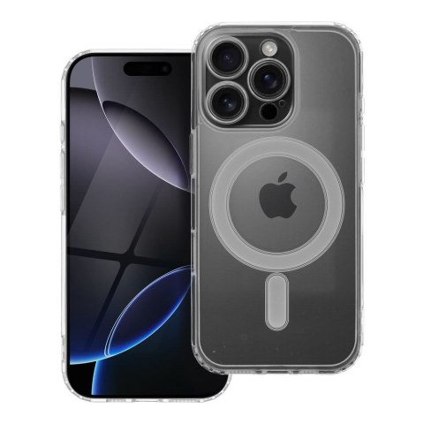 Etui CLEAR MAG COVER z ochroną aparatu kompatybilny z MagSafe do iPhone 16 Pro transparentny