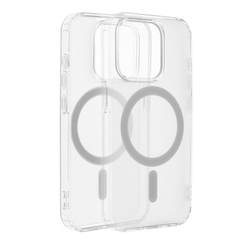 Futerał FROST MAG COVER kompatybilny z MagSafe do IPHONE 12 transparentny