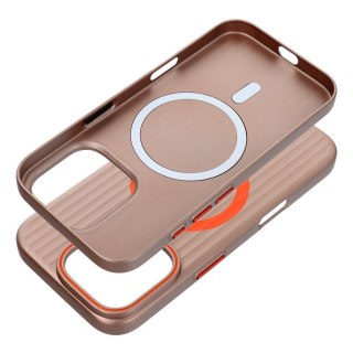 Etui SIMPLY kompatybilny z MagSafe do iPhone 13 Pro tytan pustynny