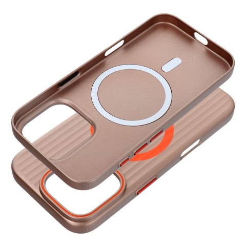 Etui SIMPLY kompatybilny z MagSafe do iPhone 13 tytan pustynny