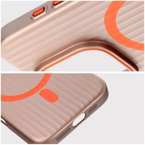 Etui SIMPLY kompatybilny z MagSafe do iPhone 13 tytan pustynny