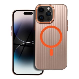 Etui SIMPLY kompatybilny z MagSafe do iPhone 14 Pro Max tytan pustynny