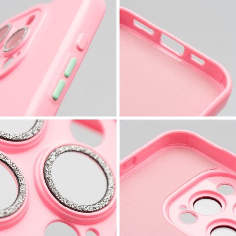 Etui PASTEL SHINE do iPhone 15 Pro Max różowy