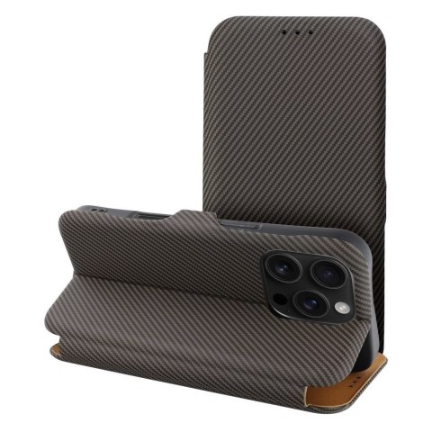 Etui FOLIO Side Magnet do iPhone 14 PRO brązowy