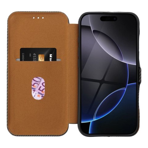 Etui FOLIO Side Magnet do iPhone 14 PRO brązowy