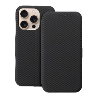 Etui FOLIO Side Magnet do iPhone 16 czarny