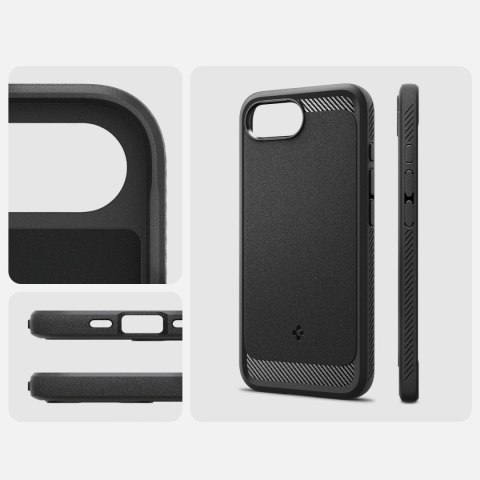SPIGEN Etui CORE ARMOR MAG kompatybilny z MagSafe do iPhone 16E matte black