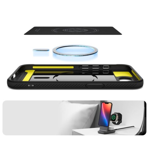 SPIGEN Etui CORE ARMOR MAG kompatybilny z MagSafe do iPhone 16E matte black