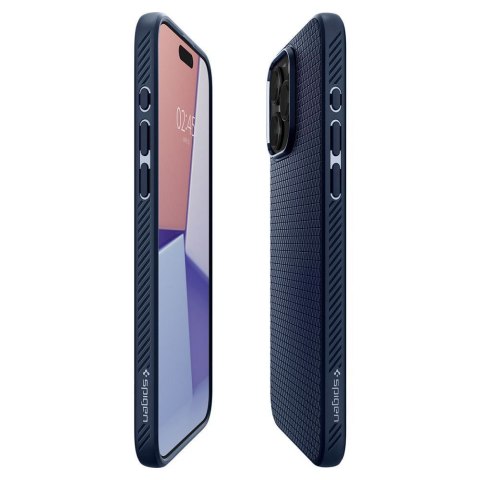 SPIGEN Etui LIQUID AIR do iPhone 15 Pro Max navy blue