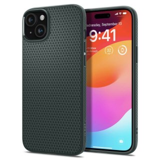 SPIGEN Etui LIQUID AIR do iPhone 15 abyss green