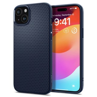 SPIGEN Etui LIQUID AIR do iPhone 15 navy blue