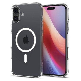 SPIGEN Etui LIQUID CRYSTAL MAG kompatybilny z MagSafe do iPhone 16 clear