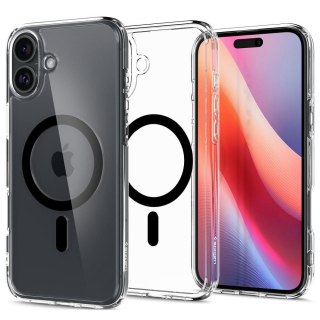 SPIGEN Etui ULTRA HYBRID MAG kompatybilny z MagSafe do iPhone 16 Plus black