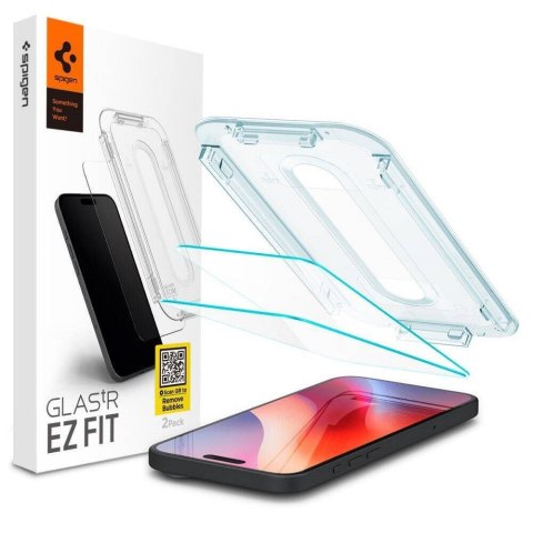 SPIGEN szkło hartowane GLAS.TR "EZ FIT" do iPhone 16 Pro Max clear
