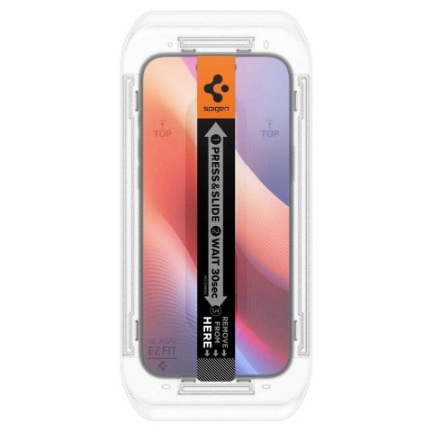 SPIGEN szkło hartowane GLAS.TR "EZ FIT" do iPhone 16 Pro Max clear