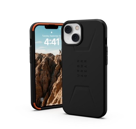 UAG Urban Armor Gear Etui CIVILIAN kompatybilny z MagSafe do iPhone 14 Plus black